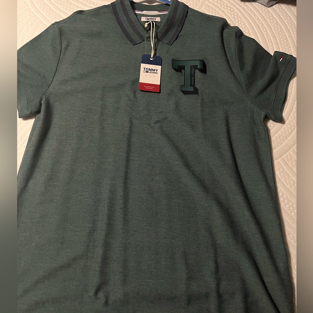 Men Sized Tommy Hilfiger Shirt Men XXL
